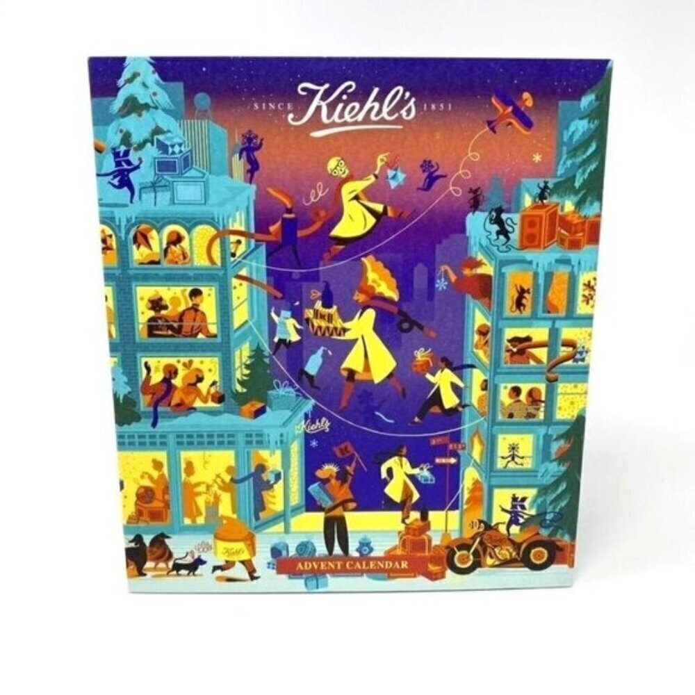 Kiehl’s Limited Edition Holiday Advent Calendar 2023 Limited Rare 24 Doors